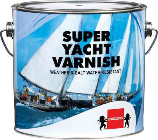 Berling Super Yacht Varnish Lac de finisare Baza solventă Incolor Matt 2.5lt