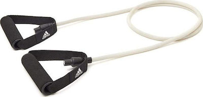 Adidas Resistance Level 1 Gymtube Resistance Band with Handles White