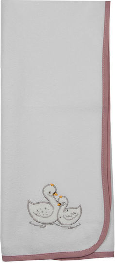 Bebe Stars Stripes Bear Scutec Impermeabil Albastru deschis 55x80εκ.