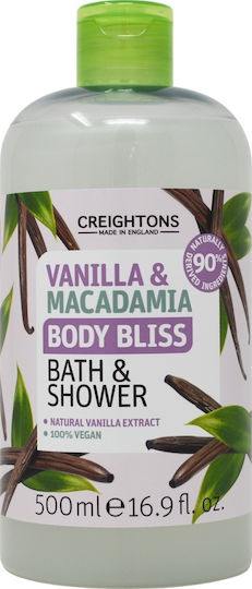 Creightons Vanilla & Macadamia Body Bliss Αφρόλουτρο σε Gel 500ml