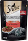 Sheba Delikatesse Wet Food for Adult Cats in Pouches with Calf 85gr