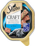 Sheba Craft Wet Food for Adult Cats In Tray with Tuna Πατέ 1pc 85gr