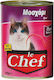 Le Chef Κονσέρβα Wet Food for In Can with Calf Πατέ 1pc 400gr