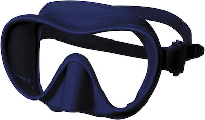 XDive Diving Mask Silicone Rainbow Navy Blue Navy Blue