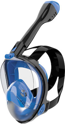 XDive Silicone Full Face Diving Mask Crystal Blue Blue