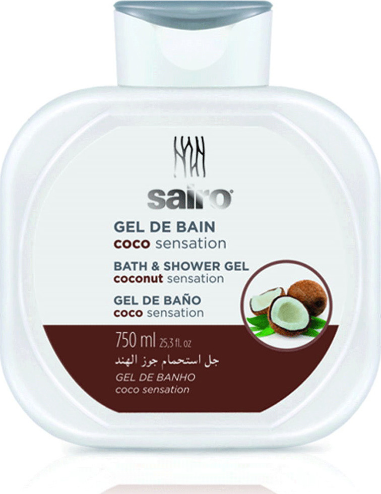 Sairo Coconut Sensation Bath & Shower Gel 750ml Skroutz.gr