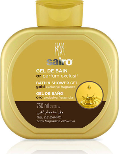 Sairo Gold Exclusive Fragrance Shower Gel 750ml