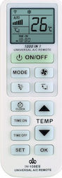 DM Pro DM-108E-S Universal Τηλεχειριστήριο για Κλιματιστικό
