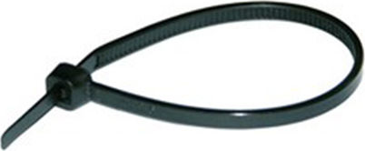 GTC Δεματικά Καλωδίων Πλαστικά 100mmx2.5mm σε Μαύρο χρώμα (100τμχ) (04-4374)