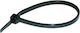 GTC Δεματικά Καλωδίων Πλαστικά 370mmx4.8mm σε Μαύρο χρώμα (100τμχ) (04-2307)