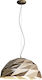 Perenz Tilt Pendant Light Three-Light Bell for Socket E27 Gold