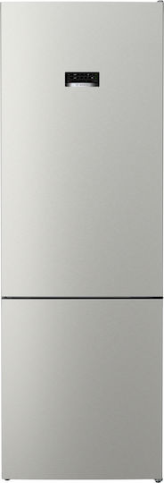 Bosch Ψυγειοκαταψύκτης 438lt Total NoFrost Υ203xΠ70xΒ67εκ. Brushed Steel Anti-Fingerprint KGN49XIEA