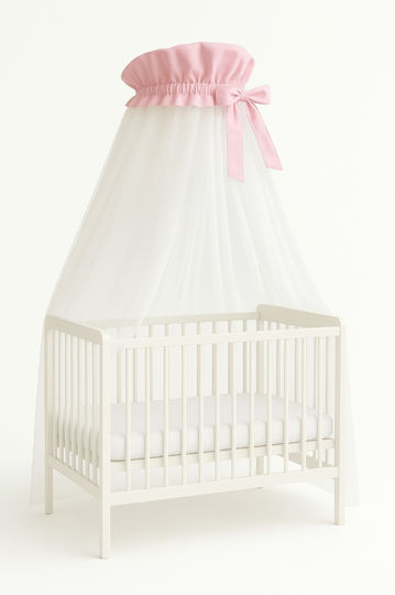 Kikka Boo Mosquito Net Crib Better Together Tulle 41109070026 Pink 540x200cm