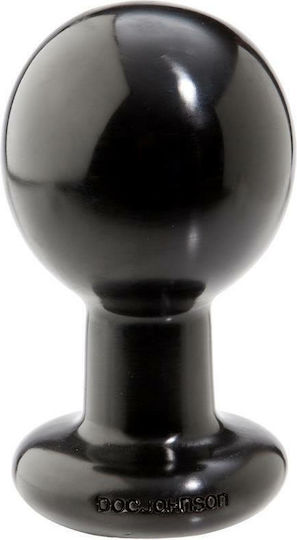 Doc Johnson Classic Round Butt Plugs Anal Plug Groß Black 12.1cm
