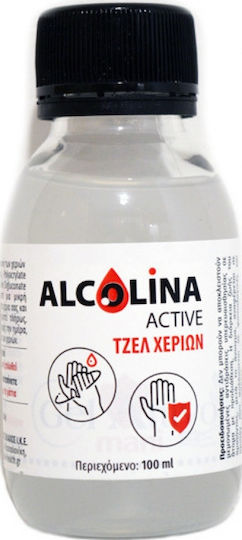 Epsilon Health Alcolina Active Desinfektionsmittel Gel für Hände 100ml Natürlich