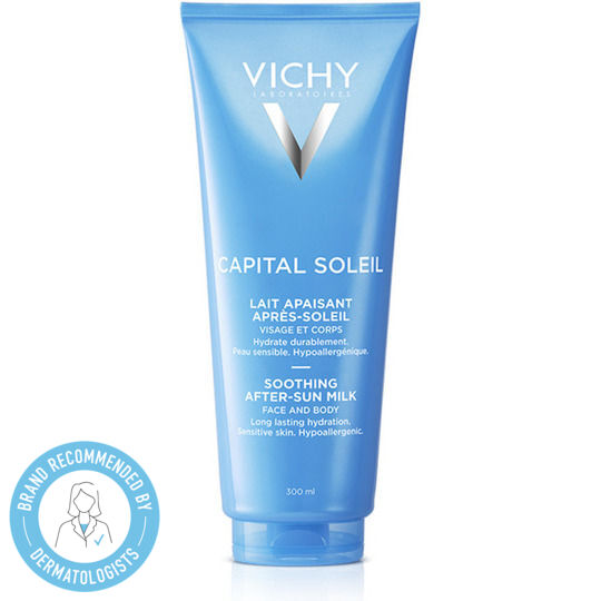 Vichy Capital Ideal Soleil After Sun Emulsion with Thermal Water & Shea Butter 300ml