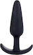 Doc Johnson Mood Naughty Cone Anal Plug Large Black 12.7cm