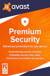 Avast! Premium Security για 1 Συσκευή και 2 Έτη Χρήσης (Ηλεκτρονική Άδεια)