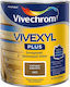 Vivechrom Vivexyl Plus Συντηρητικό Ξύλου Διαλύτου 511 Πράσινο Ματ 750ml