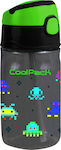 Coolpack Πλαστικό Παγούρι με Καλαμάκι Handy Pixels 500ml