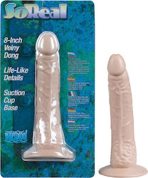 Seven Creations So Real Realistic Dildo with Suction Cup Flesh 20cm