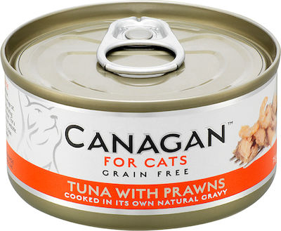 Canagan Κονσέρβα Γαρίδες / Τόνος 75gr