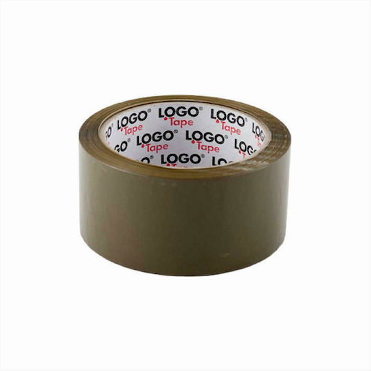 Logo Eco Noisy Packaging Film 48mm x 66m Brown Brown