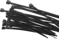 Pack of 100pcs Black Plastic Cable Ties 360x3.5mm