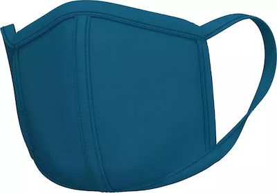 Urban Zac 2.0 Face Mask with Ear Loops Blue 1τμχ