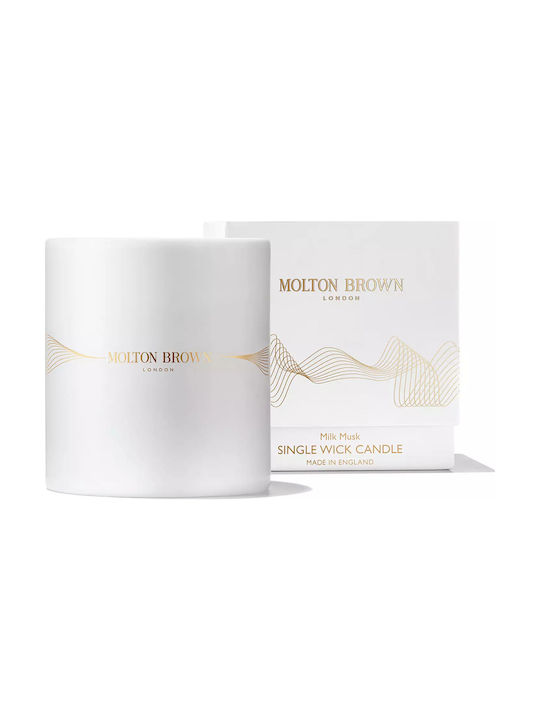 Molton Brown Scented Candle Jar with Scent Milk Musk White 180gr 1pcs