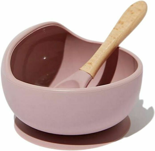 Bo Jungle Baby Food Bowl B-Suction made of Silicone Pink B500620