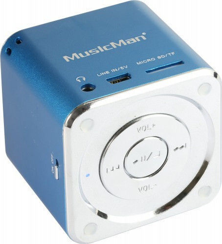 Technaxx Mini MusicMan MP3 Player Blue