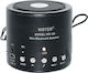 WSTER Bluetooth Speaker 3W with Radio Black WS-Q9