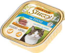 Stuzzy Mister Nasses Katzenfutter für Katze in Tablett mit Thunfisch 100gr 55061069