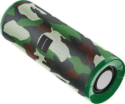 Borofone BR1 Beyond Difuzor Bluetooth 5W cu Radio și Durată de Funcționare a Bateriei până la 3 ore Green Camouflage