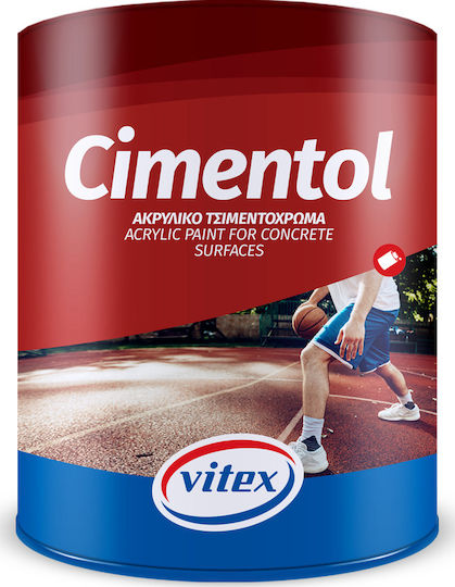 Vitex Cimentol Τσιμεντόχρωμα Ακρυλικό Βαθύ Μπλε 2.5lt