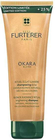 Rene Furterer Okara Blonde Shampoos Reconstruction/Nourishment & Shine for Coloured Hair 250ml