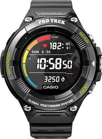 casio pro trek green