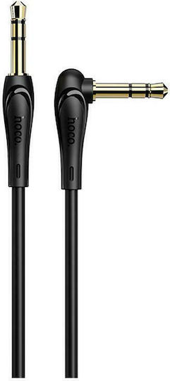 Hoco 3.5mm Jack Cable Male - 3.5mm Jack Male Black 1m