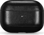 iCarer Leather Case Black for Apple AirPods Pro