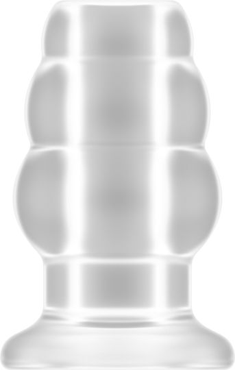 Shots Large Hollow Tunnel Butt Plug Anal Dildo Large Transparent 12.7cm