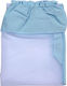 Bebecor Mosquito Net Crib Tulle Light Blue 450x150cm