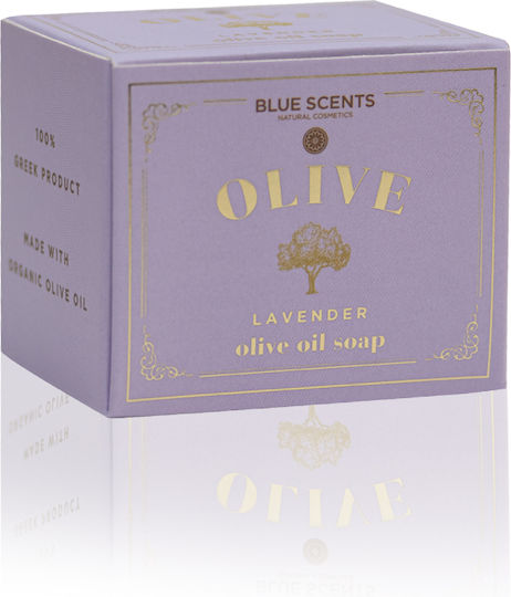 Blue Scents Baton De Săpun Cu Ulei De Măsline Și Lavandă Cu Unt De Shea 200gr