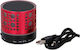 Dunlop 06600 Bluetooth Speaker 3W Red