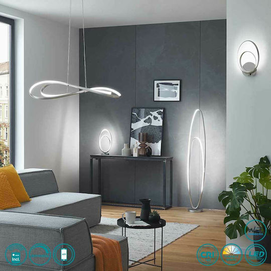 Wofi Collin Pendant Light Silver