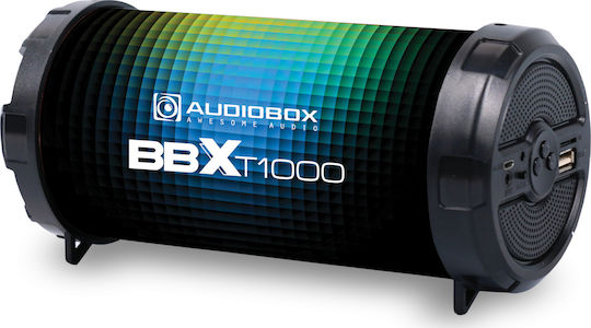 Audiobox BBXT1000 Ηχείο Bluetooth 5W με Ραδιόφωνο και Διάρκεια Μπαταρίας έως 2 ώρες Πολύχρωμο