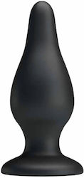 Pretty Love Sturdy Dop Anal Silicon Mediu Neagră 15.4cm
