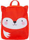 A Little Lovely Company Fox School Bag Backpack Kindergarten in Orange color