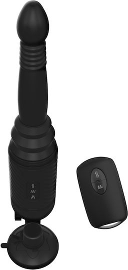 Pipedream Anal Fantasy Elite Collection Vibrating Ass Thruster Analvibrator mit kabelloser Funktion Schwarz 30.5cm