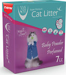 Van Cat Perfumed Clumping Odour Control Cat Litter Baby Powder 7lt